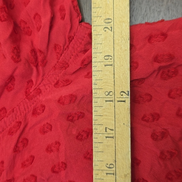 WRANGLER RETRO Women's Red Blouse M Pearl Snap - Picture 6 of 7
